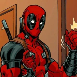 🎒 9629313b Deadpool Deadpool, Marvel, supereroe, fumetto, antieroe telegram sticker