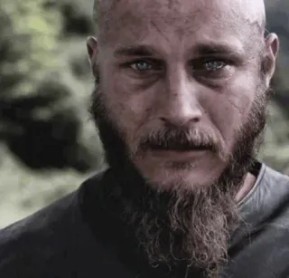 😔 4819252e Ragnar Lothbrok Vikings Ragnar, Vikings, History Channel, Travis Fimmel, Chương trình TV, Nhân vật telegram sticker
