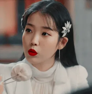 🍷 ed21ede1 IU Знаменитость, Корейский, Певец, Актриса, IU telegram sticker