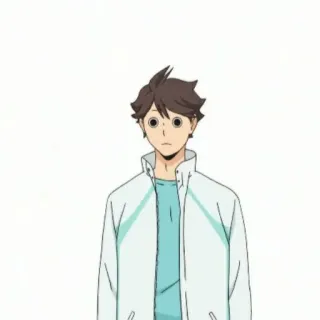 🍙 caa4ebc7 Oikawa Tooru Haikyuu!! Anime, Haikyuu, Oikawa, Tooru, Volleyball whatsapp sticker