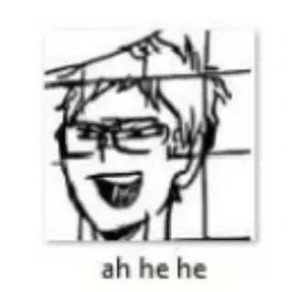 🏐 1bfb6488 ah he he telegram sticker