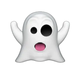 👻 87ccfebb ผี, อีโมจิ, น่ากลัว, ฮาโลวีน, น่ารัก, บู telegram sticker