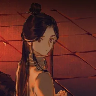 🌾 299c32f3 Anime, Fille, Portrait, Illustration telegram sticker