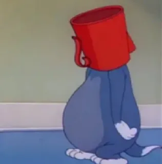 😐 19ece08d Tom Cat Tom and Jerry cartone animato, gatto, Tom e Jerry, divertente whatsapp sticker