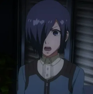 🪁 4bbca05c Touka Kirishima Tokyo Ghoul Anime, Tokyo Ghoul, Touka, Kirishima, Kartun whatsapp sticker