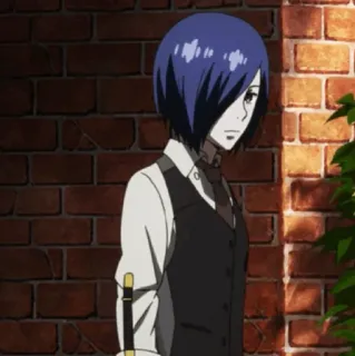 🪁 8d96f911 Shuu Tsukiyama Tokyo Ghoul Anime, Manga, Tokyo Ghoul, Shuu Tsukiyama, Karakter whatsapp sticker