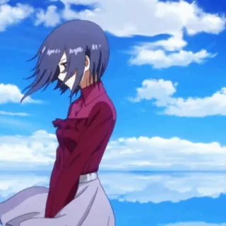 🪁 a3c84d0e Touka Kirishima Tokyo Ghoul Anime, Gadis, Manga, Karakter, Jepang, Touka Kirishima whatsapp sticker