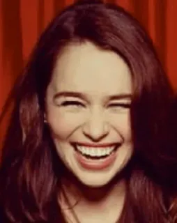 😂 43f2a221 женщина, улыбка, портрет, актриса, знаменитость, смех, лицо telegram sticker