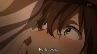 😐 3990e507 No, it's okay... anime, triste, confortante, amicizia whatsapp sticker