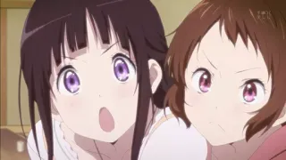 😦 8dec254e anime, sorpreso, scioccato, donne, amici whatsapp sticker