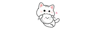 🦋 17bb977a 猫, 犬, かわいい, 動物, ステッカー, 漫画, イラスト telegram sticker