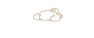 🦋 55d73ddd 悲しい, シナモンロール, かわいい, 可愛い, アニメ, 眠い telegram sticker
