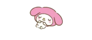 🦋 d4128f69 My Melody マイメロディ, サンリオ, かわいい, 可愛い, アニメ telegram sticker
