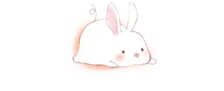 🦋 fcdad8a0 うさぎ, かわいい, kawaii, 動物, 白うさぎ, アニメ, ステッカー telegram sticker