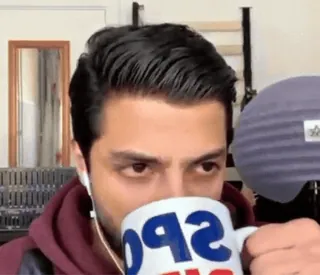 💥 f64a6e54 Spoiled Brat uomo, bere, caffè, tazza, viziato whatsapp sticker