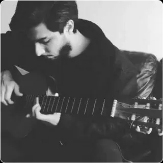 💎 f174405d ギター, 音楽, ミュージシャン, 楽器, アコースティック, パフォーマンス telegram sticker