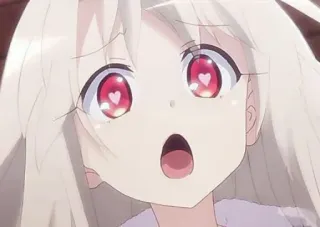 😧 175c40fb Anime, Carino, Scioccato, Ragazza, Cartone animato, Animazione whatsapp sticker