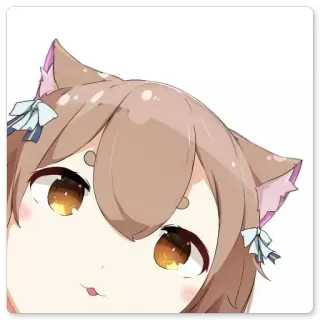 😙 eb8feebe Felix Argyle Re:Zero Anime, Orecchie da gatto, Carino, Manga, Kawaii, Trap whatsapp sticker