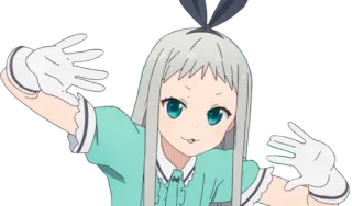 😍 bc53c98b Anime, Meisje, Cartoon, Personage, Leuk telegram sticker