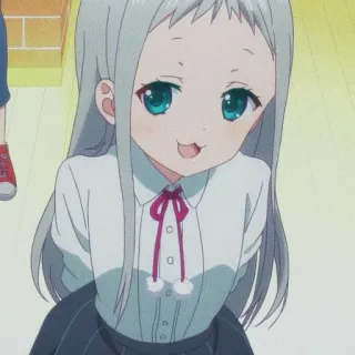 🌱 0bf0b3e7 Anime, Carino, Ragazza, Manga, Uniforme Scolastica, Animato telegram sticker