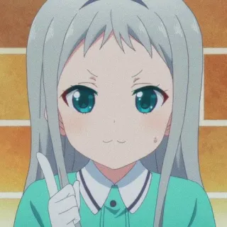 🌱 23fc78d3 anime, ragazza, carina, personaggio, animazione telegram sticker