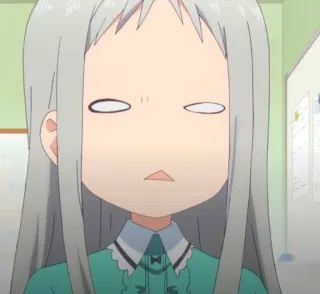 🌱 323e589d Anime, Manga, Cartone animato, Espressione, annoiato, indifferente telegram sticker