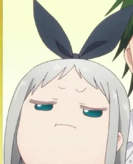 🌱 5c814b1a Anime, Cartone animato, Divertente, Carino, Ragazza telegram sticker