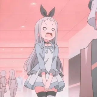 🌱 87dccf1d Anime, Cartone animato, Personaggio, Carino, Ragazza, Adorabile telegram sticker