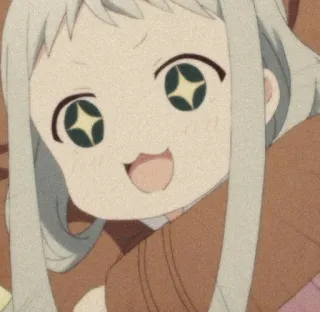 🌱 f9c0fe2d Anime, Carino, Kawaii, Scintillio, Ragazza, Felice telegram sticker