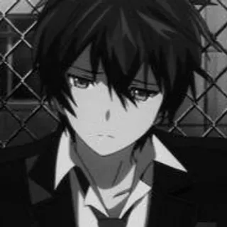 🌨 dc31bbf0 Anime, Junge, Traurig, Ernst whatsapp sticker