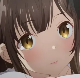 😗 2a29c739 动漫女孩, 卡通, 肖像, 可爱, 卡哇伊 whatsapp sticker