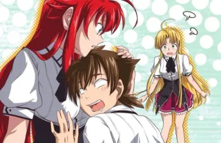 🤤 4c3ad191 anime, characters, fantasy, romance whatsapp sticker