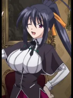 😉 9cc50b1a Akeno Himejima High School DxD anime, fanart, sexy, character whatsapp sticker