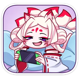 Старшая жрица Кумико @TgSticker telegram stickers