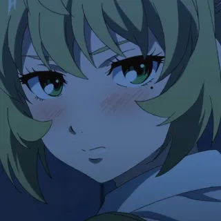 🎭 31df0bde Anime, Gadis, Lucu, Merona, Kartun telegram sticker