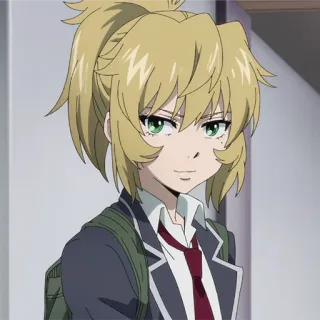 🎭 b4981ecb Anime, Karakter, Seragam sekolah, Perempuan telegram sticker