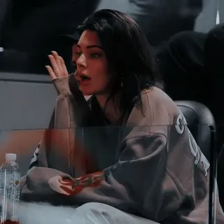 📞 c459de0a Kendall Jenner beroemdheid, model, vrouw, mode, persoon telegram sticker