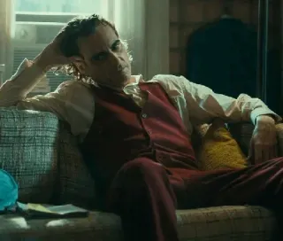 🃏 6bb9b005 Joker Joker, character, movie, Joaquin Phoenix telegram sticker