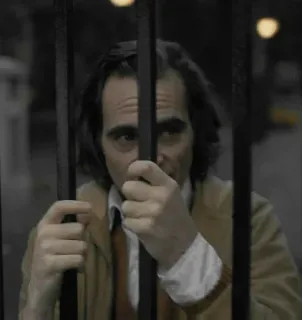 🃏 adc9fe80 Joker Joker, Joaquin Phoenix, movie, character, dc comics, villain telegram sticker