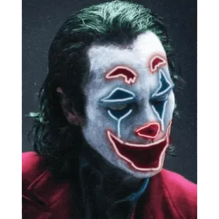 🃏 c379ab56 Joker Joker, DC Comics, villain, clown, comic book character telegram sticker