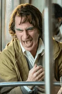 🃏 e1be3bbc Joker movie, character, joaquin phoenix, villain, joker, dc comics telegram sticker