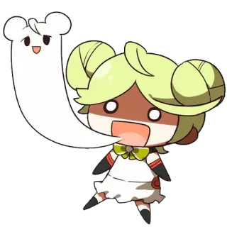 😵 19cbb6c1 Anime, Chibi, Desenho Animado, Fofo, Personagem telegram sticker