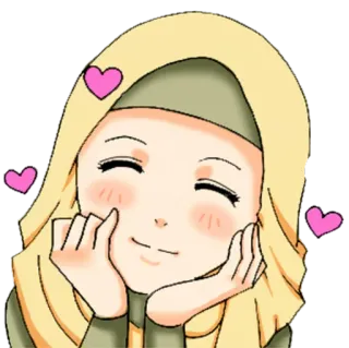 Hijabs stickers telegram stickers