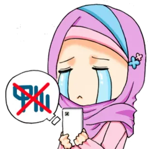Hijabs stickers whatsapp stickers