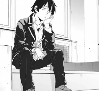 Hachiman by @hikkixtoxic :: @fStikBot telegram stickers