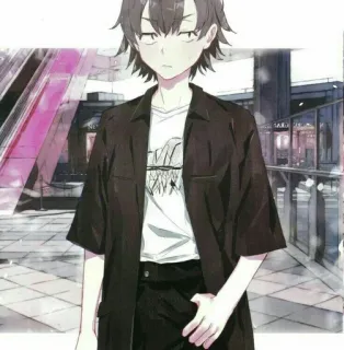 ⛓ b3aca5b3 Anime, Manga, Chłopak, Postać, Ilustracja, Sztuka telegram sticker