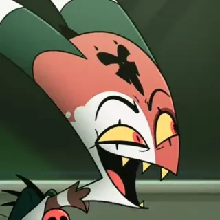 😁 902f9c5b Blitzø Helluva Boss 小恶魔, 恶魔, 地狱客栈, 卡通, 动画, 布里茨ø telegram sticker