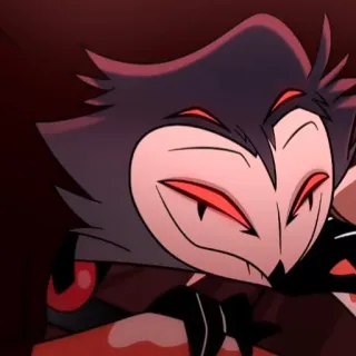 😊 c35a9f52 Stolas Helluva Boss 猫头鹰, 王子, 恶魔, 卡通 telegram sticker