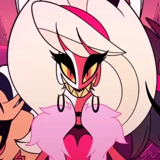 😁 d0035824 Stella Helluva Boss 恶魔, 卡通, 动画, 角色, Helluva Boss, 斯黛拉 telegram sticker