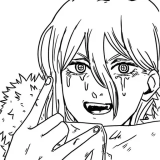 🌟 10b1848f Anime, Manga, Dito medio, Pianto, Offensivo whatsapp sticker